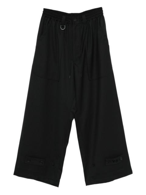 Y-3 drawstring pocket trousers