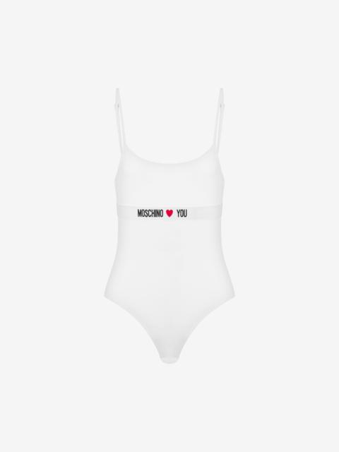 Moschino MOSCHINO LOVES YOU BODYSUIT