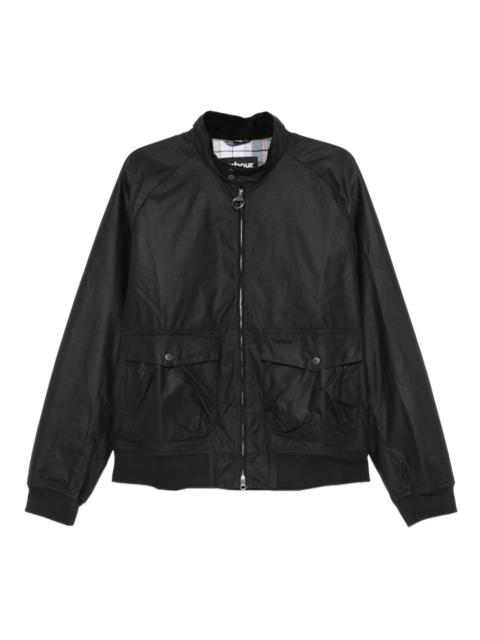 Barbour zip-up bomber jacket