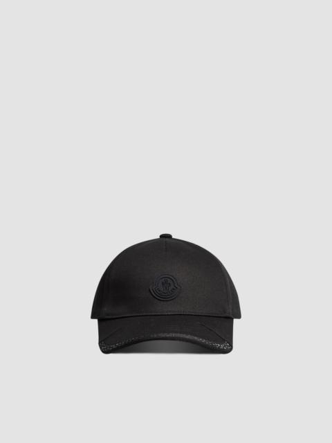 【関税込み】MONCLER Gabardine trucker cap Moncler Baseball Gabardine Cap | Black | FARFETCH JO