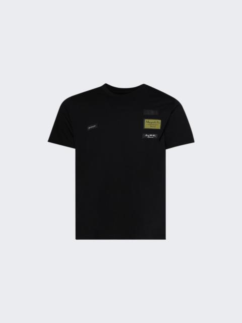 MM6 Maison Margiela Label Patch Tee Black