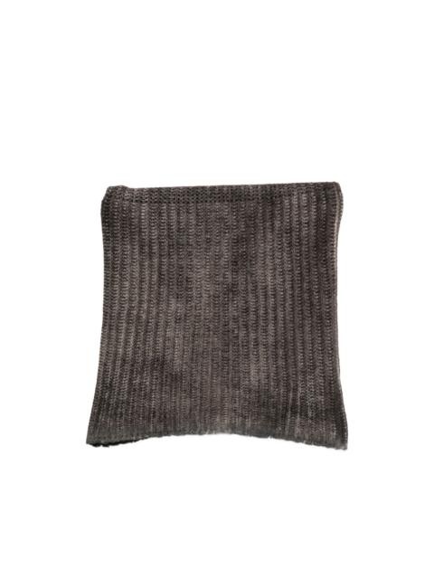 Avant Toi ribbed-knit snood scarf