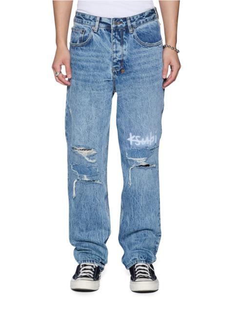 Ksubi ANTI K PUBLIC BLUE TRASHED 1999