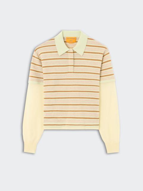 GUEST IN RESIDENCE Layered Stripe Rugby