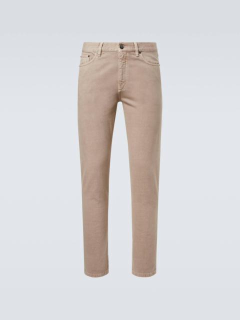 ZEGNA Roccia mid-rise slim jeans