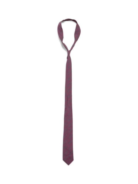BALENCIAGA Men's Tie  in Burgundy