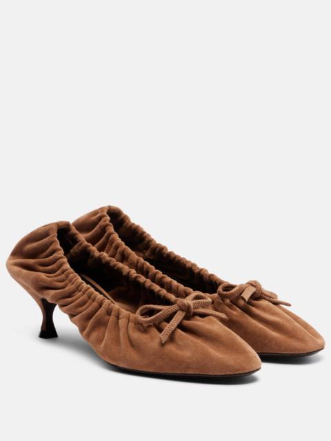 herbert levine Gather Around 50 suede pumps
