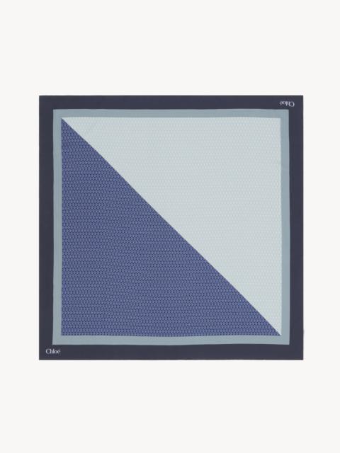 Chloé THE CHLOÉ MINI TIE-PRINT SCARF IN SILK