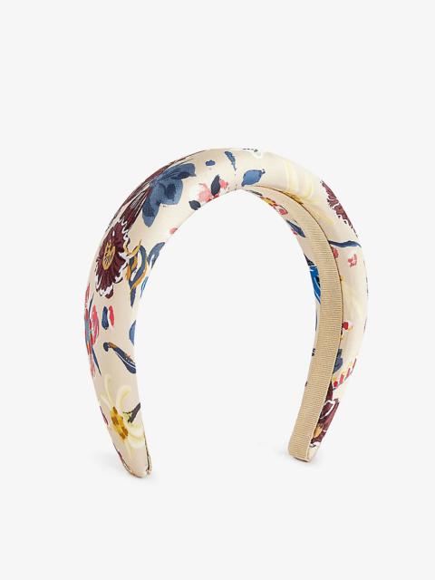 Vivienne Westwood Folk floral-print silk headband