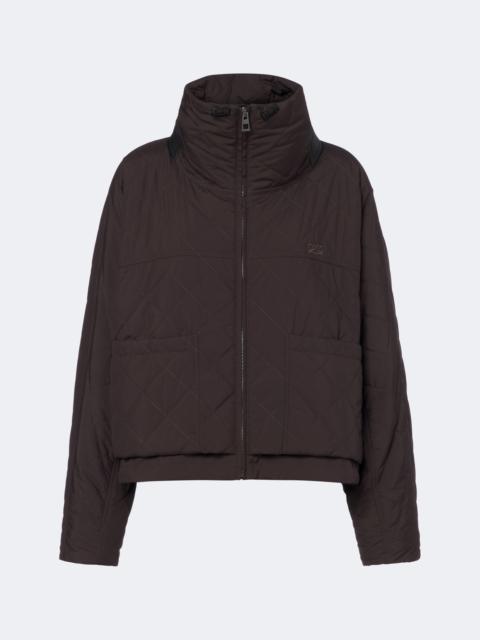 Loewe Double L quilted cropped jacket