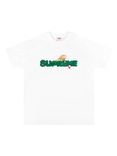 Supreme Lizard Tee 'White'