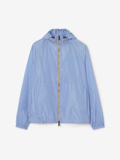 Burberry Checker-tape Nylon Hooded Jacket