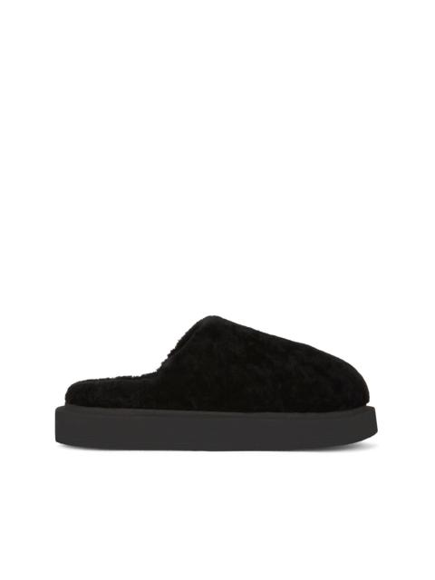 Swanilda round-toe mules