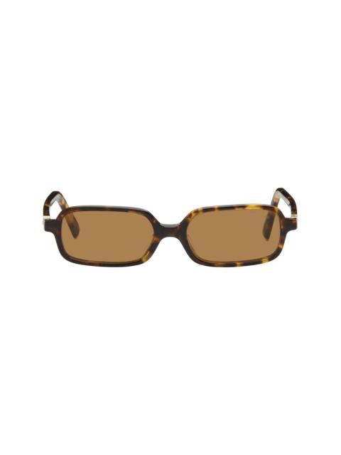 Miu Miu Brown Miu Regard Sunglasses