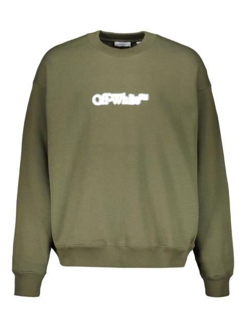 Off-White logo long-sleeved sweatshirt