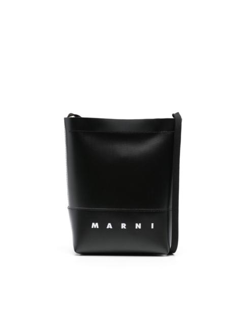Marni logo-print crossbody bag