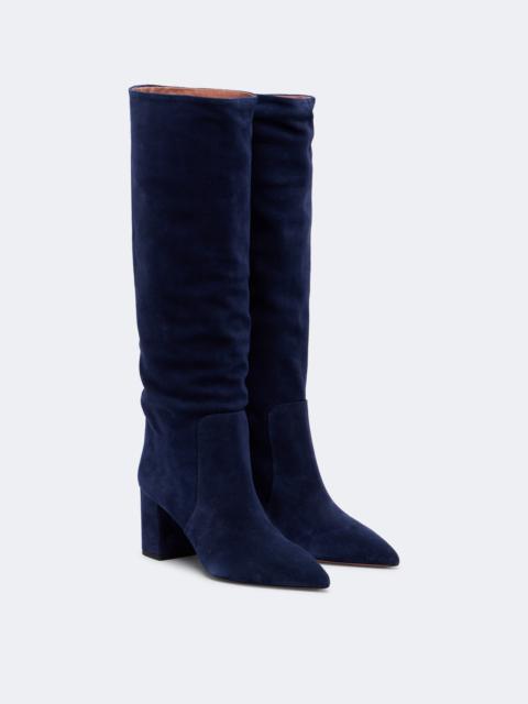 PARIS TEXAS Anja suede knee-high boots