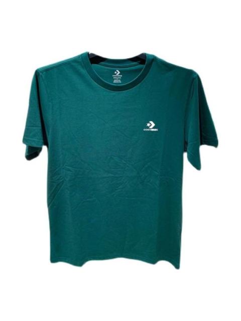 Converse Converse Go-To Embroidered Star Chevron Standard-Fit T-Shirt 'Green' 10023876-A03