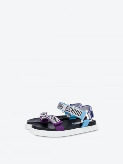 Moschino MULTI LOGO SANDALS