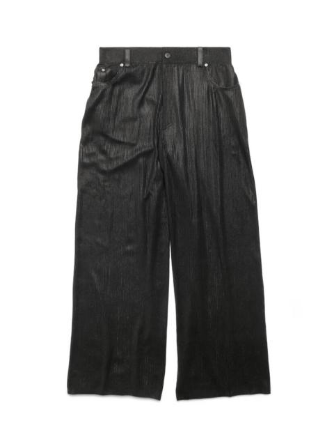 Transparent Pants in Black