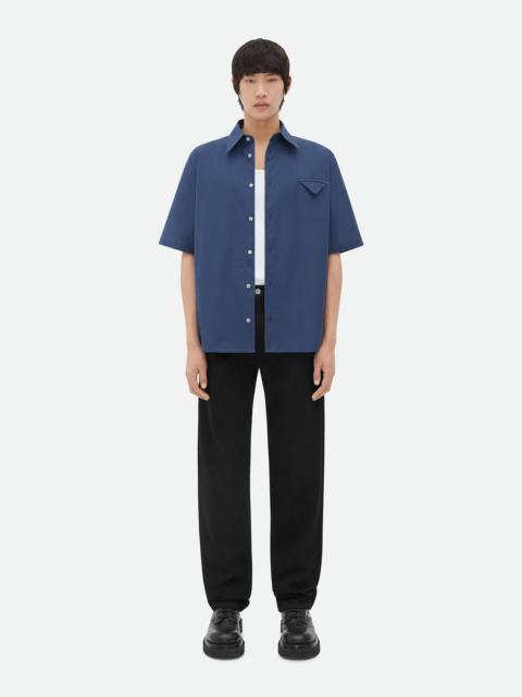 Bottega Veneta compact cotton lace-up shirt