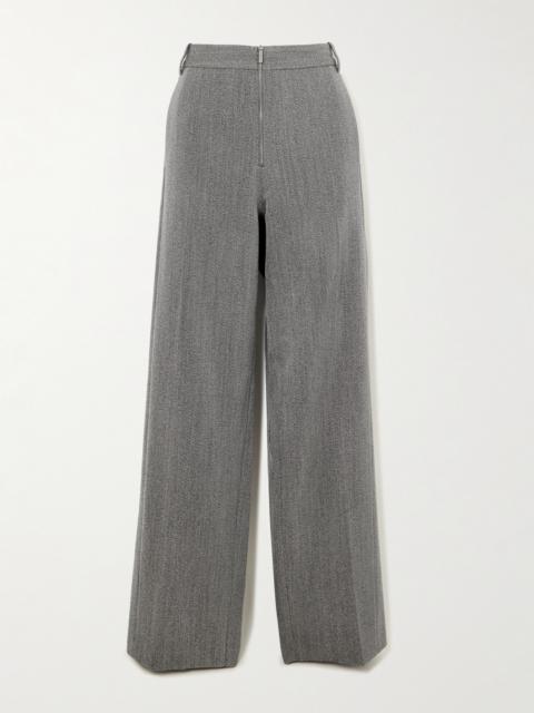 Tibi Wool Straight-leg Pants