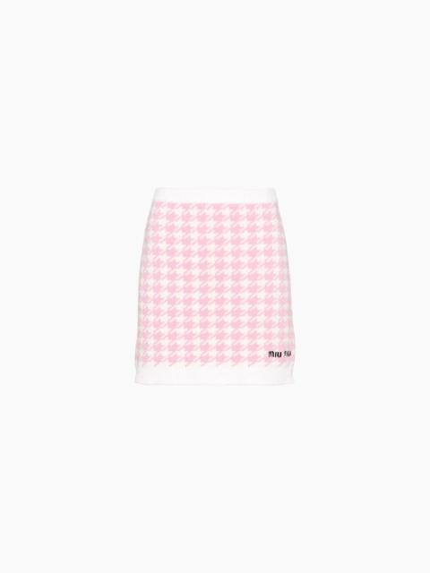 Miu Miu Cashmere skirt