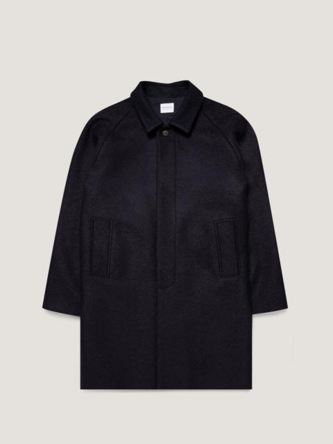 Sunspel Boiled Wool Car Coat