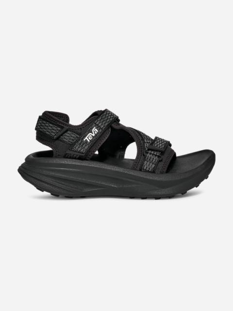 Teva Women's Aventrail R2T Trail Running Sandal in Black/Black