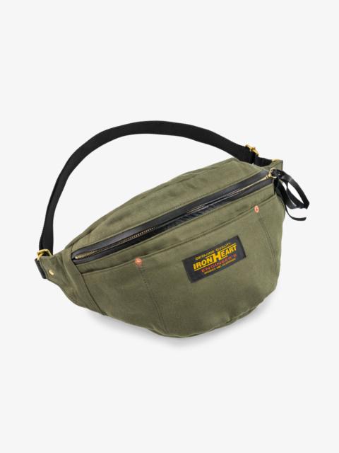 Iron Heart IHE-53-ODG 12OZ WHIPCORD WAIST BAG - OLIVE DRAB GREEN