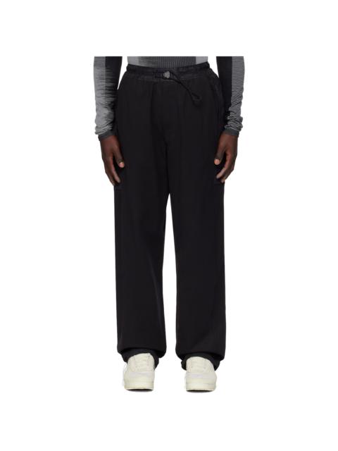 Y-3 Black Paneled Trousers
