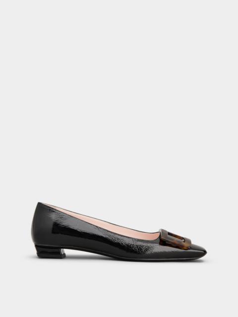Roger Vivier Belle Vivier Ballerinas in patent leather