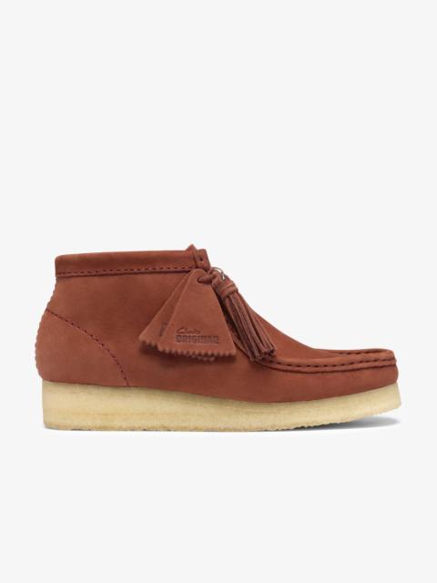 Clarks Originals Wallabee Boot Red Nubuck