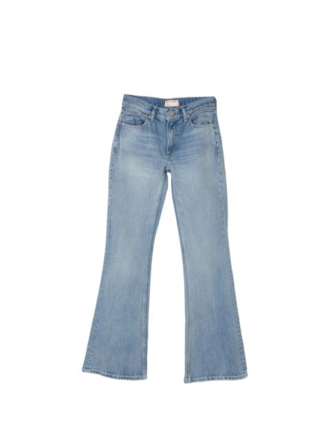 FREE PEOPLE button-fastening jeans