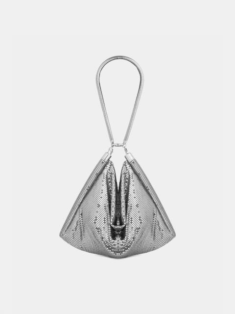 rabanne SILVER CHAINMAIL POCKET BAG