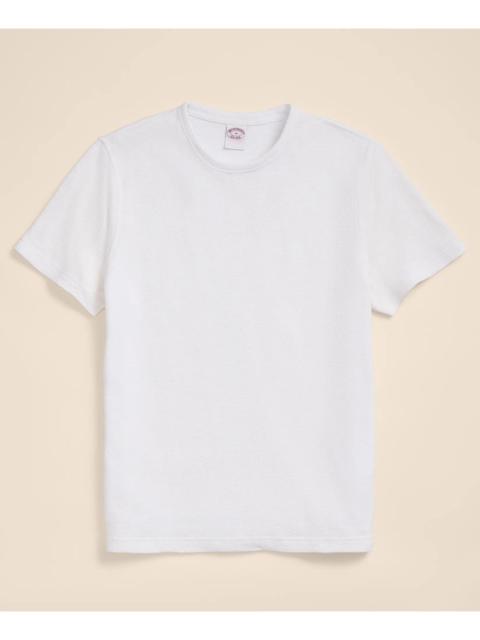Brooks Brothers Cotton-Linen Pique T-Shirt