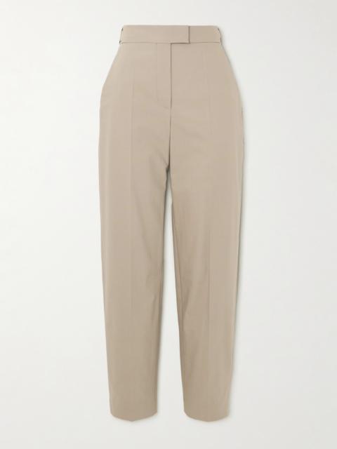Brunello Cucinelli Cotton-blend Twill Tapered Pants