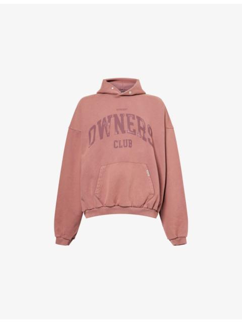 REPRESENT Big Owners Club Graphic-Print Cotton-Jersey  Hoody