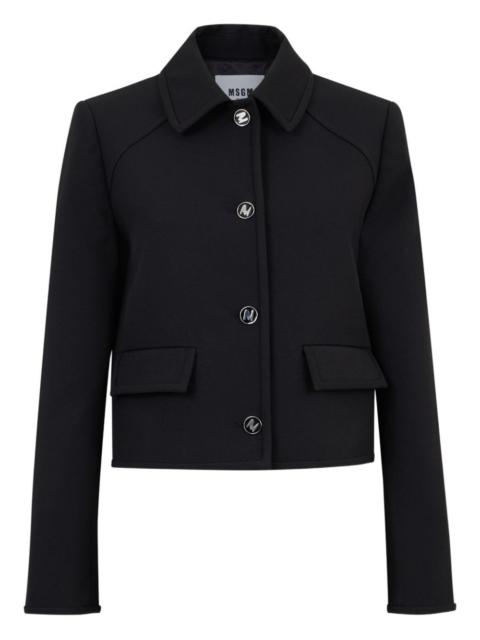 MSGM button-fastening jacket