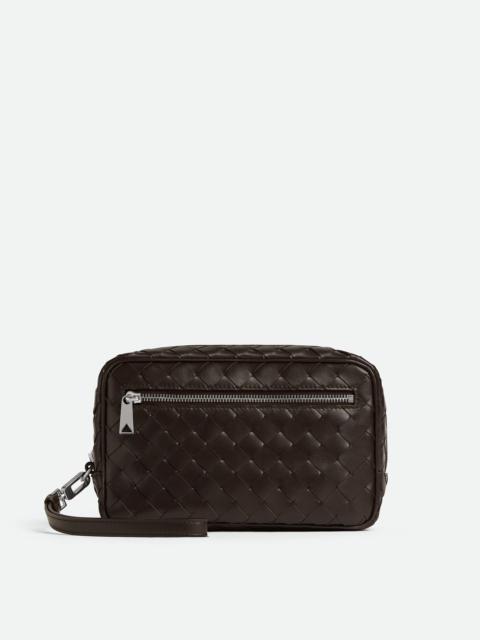 Intrecciato Small Pouch With Wristlet