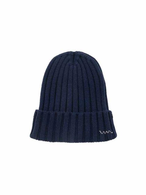 visvim KNIT CAP COTTON NAVY