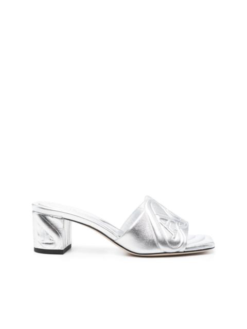 Alexander McQueen Seal 60mm mules