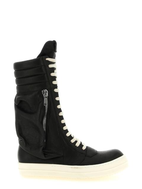 Rick Owens 'Cargo Geobasket' boots