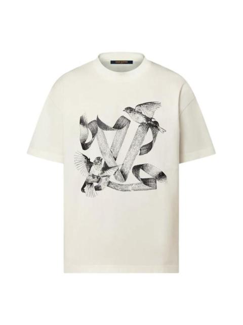 Louis Vuitton LOUIS VUITTON Graphic Cotton T-shirt 'White' 1ABXR6