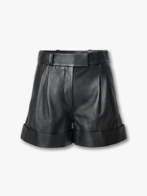 rag & bone Neila Leather Shorts
