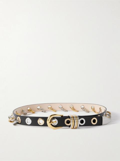 DÉHANCHE Revenge Embellished Leather Belt