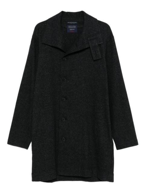 Yohji Yamamoto button-fastening pocket coat