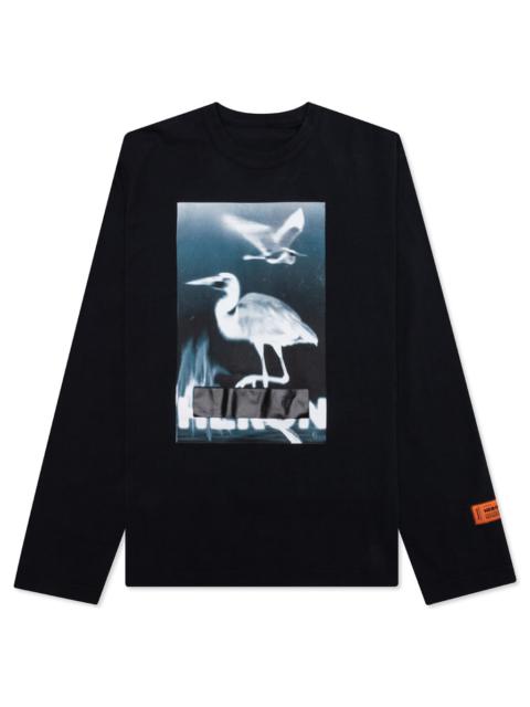 Heron Preston graphic-print long-sleeve sweatshirt