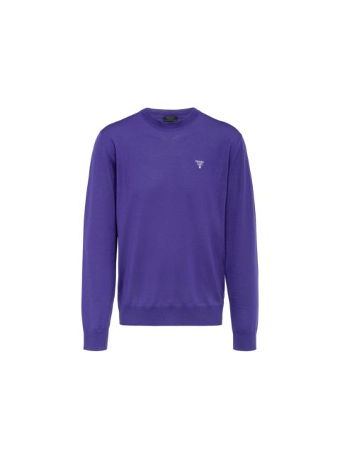 Prada Superfine wool crew-neck sweater