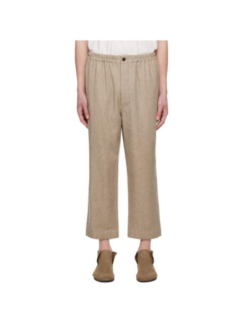 Beige Xander Trousers